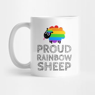 Proud Rainbow Sheep Mug